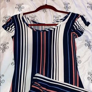 TMG striped sundress